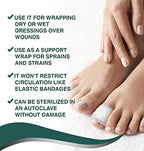 Guard-Tex Beige ¾ Ballet Protective Tape - Self Adhesive Toe Tape, Sweatproof Blister Protection, Athletic Wrap Self Adhesive and Cohesive Bandage - 3-Pack x 7.5 yds