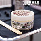 Hustle Butter Deluxe – Tattoo Butter for Before, During, and After the Tattoo Process – Lubricates and Moisturizes – 100% Vegan Replacement for Petroleum-Based Products – 1 oz