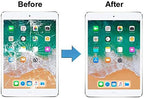for iPad 6 (6th Gen 2018) A1893 A1954 Screen Replacement Glass Touch Digitizer Repair Kit with Home Button & Tools - Only for iPad 6 6th Generation (White)