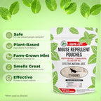 Mighty Mint Mouse Repellent Pouches & Rodent Repellent Gallon Bundle