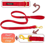 Maca Bates Christmas Dog Leash Durable 5 FT/4.4 FT/4 FT for Small Medium Large Dogs Walking Accessories
