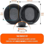 WC Freeze Maxwell - Cooling Gel Replacement Earpads for Audeze Maxwell Headphones by Wicked Cushions - Elevate Comfort, Durability, Thickness & Sound Isolation for Epic Gaming Sessions | Black