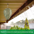 DECYOOL 4 Pack Wasp Nest Decoy Safe Hanging Wasp Deterrent - Outdoor Eco Friendly