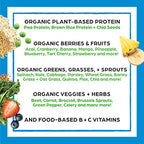 Orgain Organic Protein + Superfoods Powder, Vanilla Bean - 21g of Protein, Vegan, Plant Based, 8g of Fiber, No Dairy, Gluten, Soy or Added Sugar, Non-GMO, 1.12lb