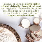 Otto’s Naturals - Cassava Flour, All Purpose Flour as Wheat Replacement, Used as Bread Flour, Pizza Dough Flour, & Cake Flour Substitute, Nut, Grain, and Gluten Free Flour, 15 lbs