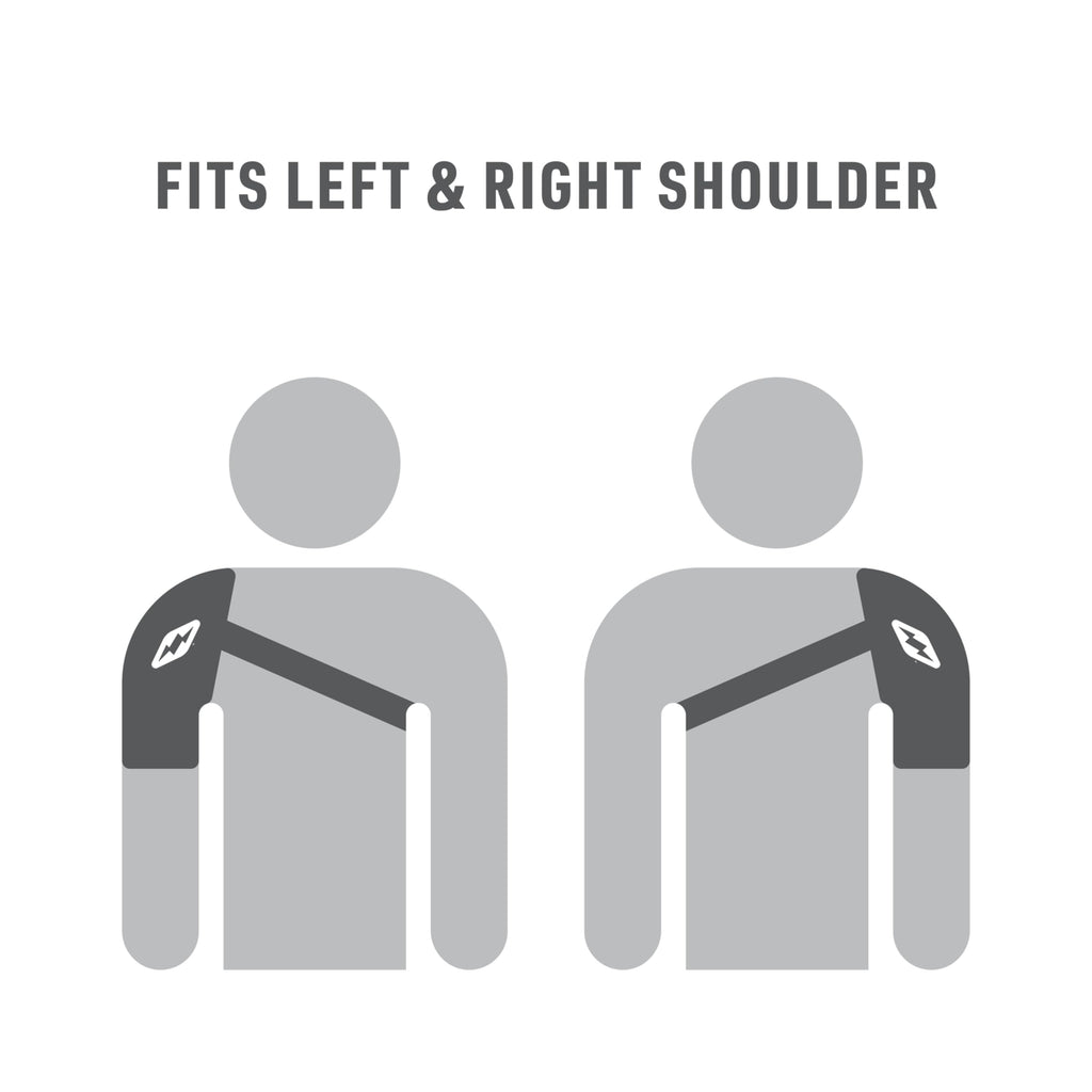 Shock Doctor Shoulder Support Brace for Men, Prevents & Promotes Healing from AC Sprains, Rotator Cuff Injuries & Moderate Separations