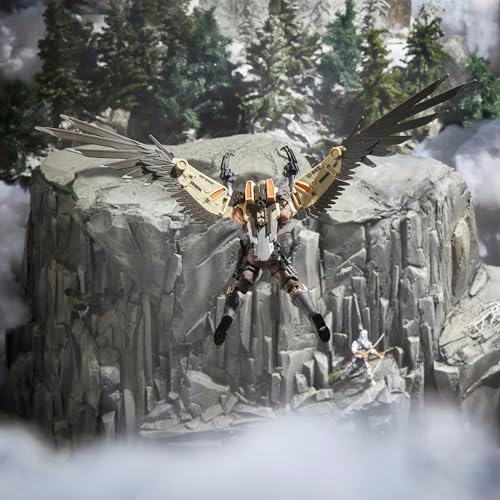 G.I. Joe Classified Series #139, CHIP Raptor Talon & General Ledger, Collectible 6 Inch Action Figure & Pet with 7 Accessories; Articulated Wings