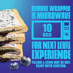 Legendary Foods 22 g High Protein Pastry+ Premium Boosted - Low Carb Meal Replacement Bar - Gluten Free Protien Snacks - Healthy Keto Snack Box - Low Sugar Energy Bar - Bariatric Diabetic Friendly