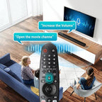 LG Magic Remote AKB75855501, LG Universal Remote Control with Voice and Pointer Function, LG Smart TV Remote Replacement AN-MR20GA MR19BA MR18BA MR650A for LG OLED UHD QNED NanoCell
