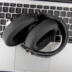SOULWIT Earpads Replacement for Sony MDR-7506 MDR-V6 MDR-V7 MDR-CD900ST Monitor Headphones, Ear Pads Cushions with Softer High-Density Foam - 7506 MF Black