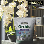 Harris Premium Orchid Potting Mix, Optimal Coarse Mix for All Types of Orchids, 4qt