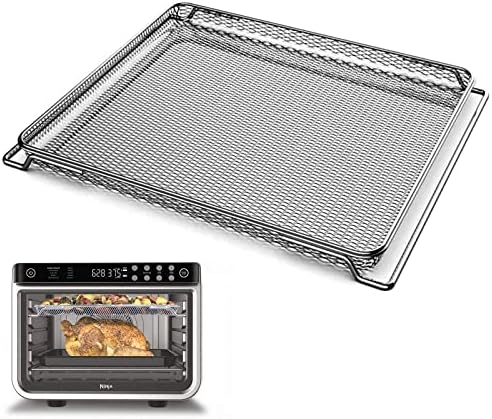 Air Fryer Oven Basket, Original Replacement Baking Trays for NINJA DT201 DT251 Foodi Digital Air Fryer Oven, Mesh Basket, Ideal Accessories for Air Frying and Dehydrating