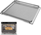 Air Fryer Oven Basket, Original Replacement Baking Trays for NINJA DT201 DT251 Foodi Digital Air Fryer Oven, Mesh Basket, Ideal Accessories for Air Frying and Dehydrating