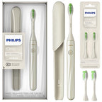 Philips One by Sonicare Snow Rechargeable Toothbrush, Brush Head Bundle, BD3002/AZ