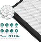 CAP-500FPK Replacement Filters Compatible with Cuisinart CAP-500 Air Purifier, H13 True HEPA Filter, 2 Pack