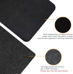 Air Fryer Mat (2-Pack) with 100 Liners,12x14 Inch Heat-Resistant Non-Slip Pads,Compatible with Cosori and Ninja, Most Air Fryers,Silicon & Felt,Reusable Kitchen Accessories