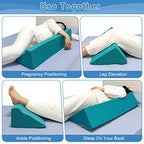 Bedsore Turning Wedge Pillow Side Sleeping Body Positioning Anti Bed Sores Treatment Bedridden Elderly Patient Foam Cushion Prevent Pressure Ulcer Incline Wedge Medical Nursing Care After Surgery