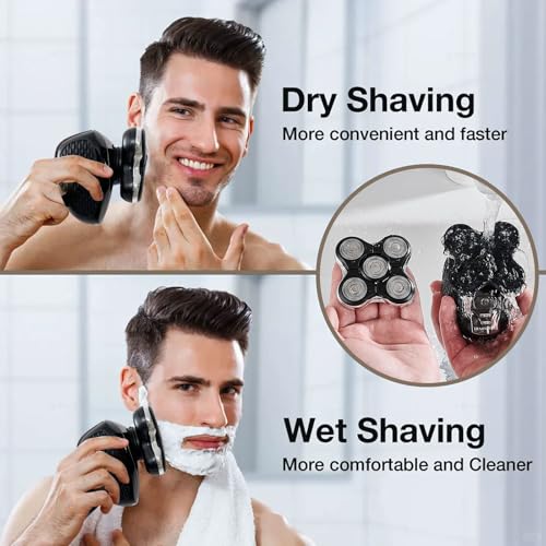 Shaver Replacement Head Compatible withRemington Balder Pro Head Shaver ModelSPR-XR7000,Sharp and Fresh Flexible StainlessSteel Replacement Blades.(3pack)
