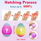 6 Pack Unicorn Hatching Surprise Eggs - Grows 600%- Easter Birthday Gifts for Kids Boys Girls Easter Basket Stuffers Eggs Fillers Party Favors