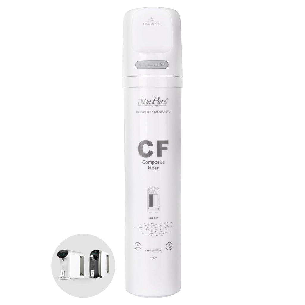 Original SimPure Y7/Y7P Series CF Filter Replacement Cartridge for SimPure Y7, Y7P-W, Y7P-BW, 6 Months Replacement Cartridge (1 Pack)
