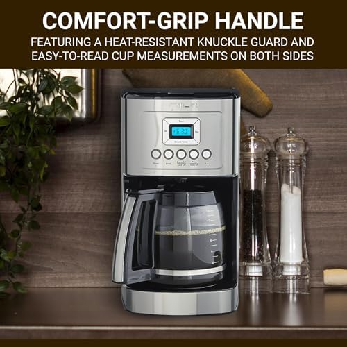 14-Cup Replacement Carafe Compatible with Cuisinart Coffeemakers: DCC-2200, DCC-2600, DCC-2800, DCC-3200, DCC 3200P1
