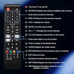 Universal Remote Control for Samsung Smart TV, Replacement for All Samsung TV and LED/LCD/Plasma TV,with Netflix Prime-Video Hulu Buttons