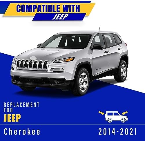 3 wipers Replacement for 2014-2021 Jeep Cherokee, Windshield Wiper Blades Original Equipment Replacement - 26"/18"/14" (Set of 3) U/J HOOK