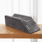 LightEase Memory Foam Leg Support and Elevation Pillow w/Dual Handles for Surgery, Injury, or Rest