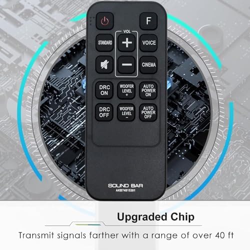 Replacement Remote Control for LG Sound bar LAS454B SH3K LAS485B SJ7 SJ9 SJ4Y SK3D SK4D SK1 Surround bar