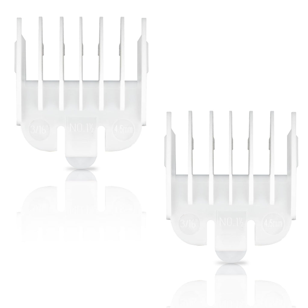 CHAR YONG 3/16" Replacement for Wahl Attachment Clipper Guide Replacement Guard 4.5 mm #1.5#1-1/2 (2 Pack)