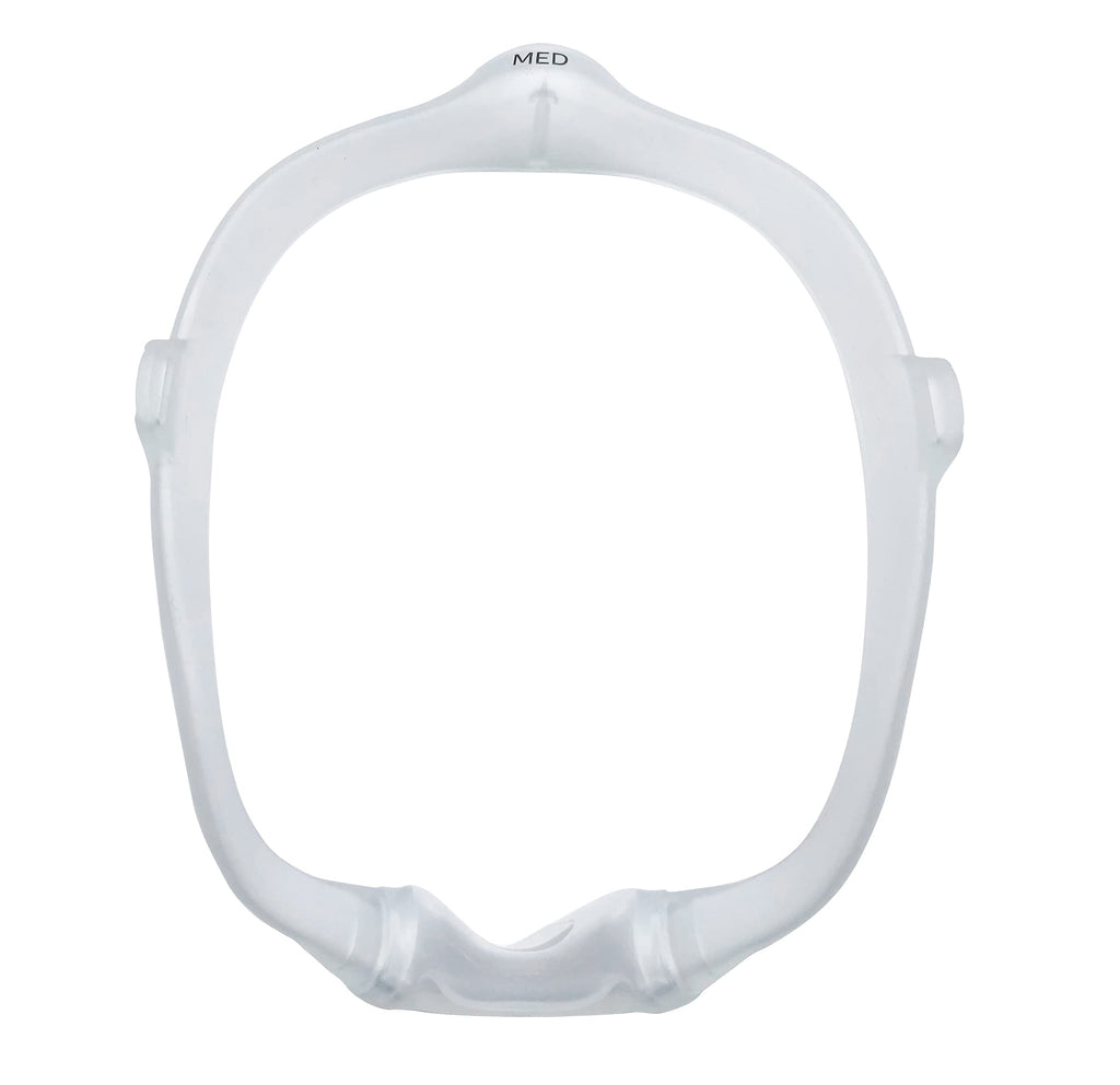 2 Pack Nasal Cushion for PR DreamWear, Much Soft Silicone Gel for CPCP Users (Size Medium)
