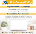 L19C4PDC L19M4PDC Battery Replacement for Lenovo Ideapad Yoga 7-14ITL5 82BH 7-15ITL5 82BJ Series Laptop 5B10Z26482 SB10Z26481 L19L4PDC 5B10Z26485 SB10Z26483 5B10Z26479 15.36V 71Wh 4675mAh