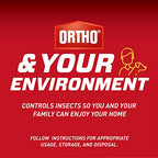 Ortho Home Defense Insect Killer for Indoor & Perimeter Concentrate: Makes 4 Gallons, Odor Free, Dries Fast, 32 fl. oz.