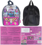 L.O.L. Surprise! Makeup Filled Backpack Set, Including Lip Balm, Nail Polish, Nail File, Hair Bows, and Other Accessories, Perfect for Parties, Sleepovers and Makeovers, Ages 3+, by Townley Girl