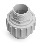 XtremepowerUS 2-Pieces Universal 1.5" PVC x 1.5" Slip Union Socket Joint Adapter Fitting Quick Connector Replacement (Male X Slip) Pool Spa Pump