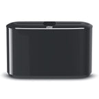 Tork Xpress Paper Towel Dispenser, Black, Single-Dispensing, Compatible with H2 Refills, Space-Saving Design (302028)