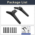 Stand for LG TV Legs Replacement, TV Stand Legs for 49 50 55 Inch LG TV Stand - 49UK6090 50UK6090 50UK6500 50UM7300 50UN7300 55UK7700 55UM7300 55UM6910 55UN7300 MAM643660 MEZ64114730 with Screws