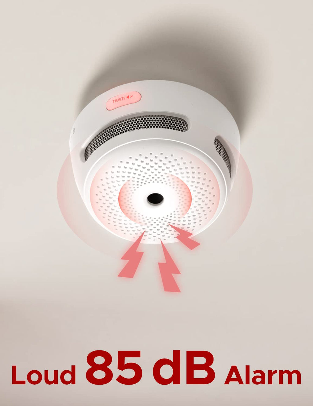 X-Sense Smart Smoke Detector Fire Alarm with Replaceable Battery, Wi-Fi Smoke Detector, Real-Time App Notifications, XS01-WX, 3-Pack