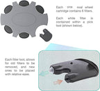 Prowax Minifit for Oticon Prowax Minifit Hearing Aid Wax Guards - Oticon Prowax Minifit Wax Filters Replacements for Hearing aids(5 Packs)
