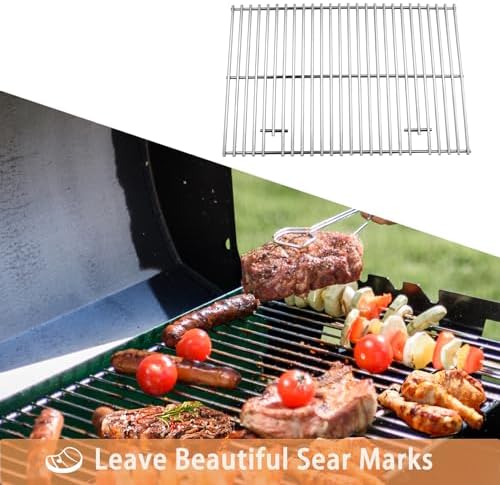 Cooking Grate Replacement for Cuisinart CGG-306, Stainless Steel Grill Grid Grate Replacement Parts 306-20087
