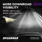 SYLVANIA - H13 XtraVision - High Performance Halogen Headlight Bulb, High Beam, Low Beam and Fog Replacement Bulb (Contains 2 Bulbs)