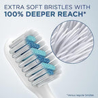 Oral-B Clic Toothbrush Sensitive Clean Replacement Brush Heads, Black, 2 Count (Pack of 3)