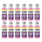 Listerine Total Care Alcohol-Free Anticavity Fluoride Mouthwash, 6 Benefit Oral Rinse to Help Kill 99% of Germs That Cause Bad Breath, Strengthen Enamel, Fresh Mint, Travel Size, 95 mL (Pack of 12)