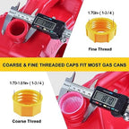 Gas Can Spout Replacement Kit, Gas Can Nozzle Replacement (3 Kit), For most 1/2/5/10 Gallon Gas Cans.The seal is fully installed you can use it directly. Replacement gas can spout (Yellow)