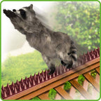 De-Bird Defender Spikes, 20 Pack Bird Deterrent, Squirrel Spikes, Anti Climb Spikes, Keep Cats Raccoon Pigeon Away, Easy Install Bird Spikes Strips, 20 Foot