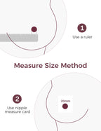 Momcozy M5| M6| M9 Original Replacement Accessories, Food-Grade Silicone & BPA Free, Original Breastfeeding Parts, Inserts 17mm, 4 Pack