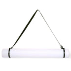 TRANSON Durable Poster Storage Tube with Straps 24"-40" Extendable for Blueprints, Artwork, Maps, Posters Color White