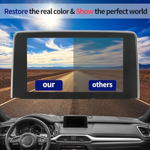 8" inch Touch Screen Glass Digitizer Navigation Replacement Fit for Mazda CX9 CX-9 2016 2017 2018 2019 Replace# TK49-611J0, TK49-611JA, TK49-611JB