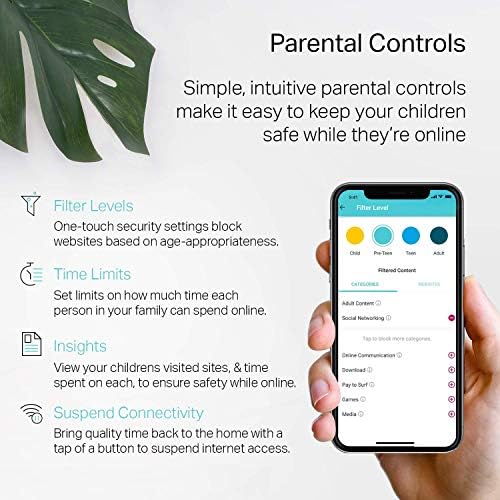 TP-Link Deco Whole Home Mesh WiFi System (Deco S4) – Up to 2,000 Sq.ft. Coverage, WiFi Router/Extender Replacement, Gigabit Ports, 1-Pack (Renewed)