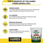 Harris Bonsai Soil, All Purpose Premium Blend for Outstanding Growth, 2qt